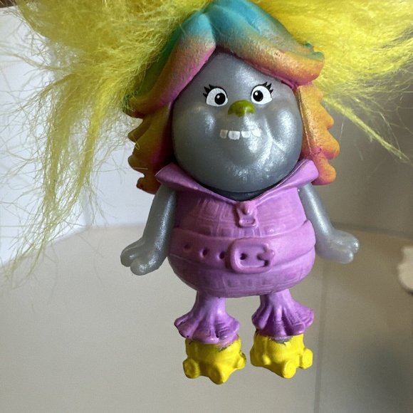 Troll Fur Snap Bracelet Hasbro 2018 Multi Colors 12” - Picture 2 of 15